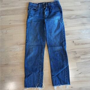Levi's Classic Straight Leg Blue Jeans